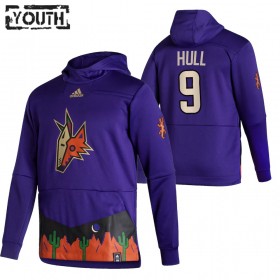 Arizona Coyotes Bobby Hull 9 2020-21 Reverse Retro Hoodie Sawyer - Kinderen